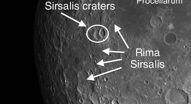 Rima Sirsalis – One of the Longest Rilles on the Moon