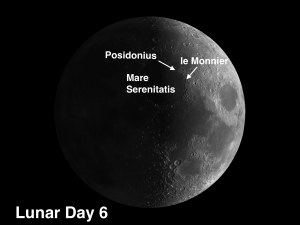 Two Moon Craters of any Consequence on Mare Serenitatis: Posidonius and le Monnier