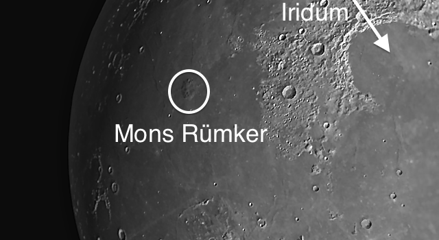 Mons Rümker: Extensive Complex of Domes on the #Moon