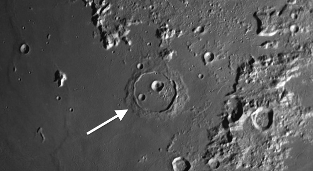 Discover Two Shapes to the Cassini #Moon Crater