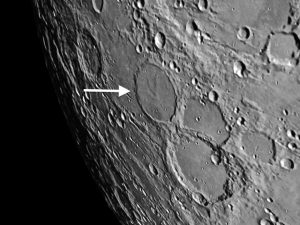 Wargentin moon crater