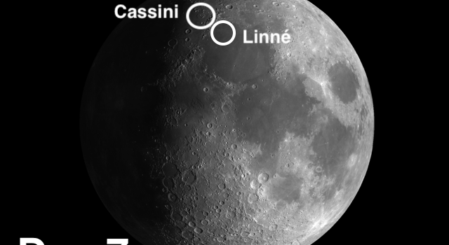 The History and Beauty of Moon Craters Linné and Cassini