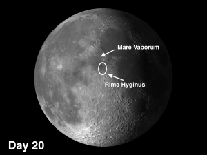 Mare Vaporum on the moon