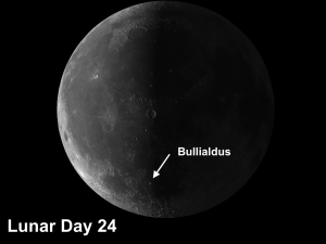Moon crater Bullialdus