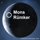 Mons Rümker lunar dome on the moon