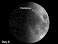 moon crater Posidonius