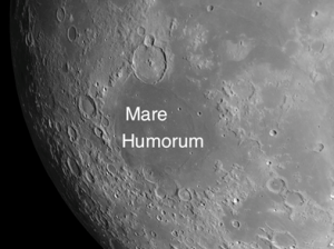 Mare Humorum on the moon