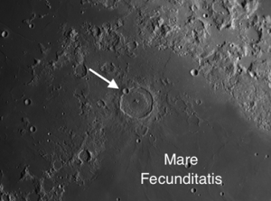 floor fractured crater on the moon