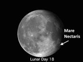 Mare Nectaris is a classic example of a multi-ring basin on the moon