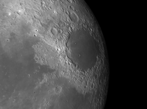 Mare Crisium on the moon resulted from the impact of a large meteor 3.9 billion years ago