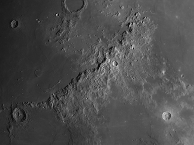Apennines range on the moon