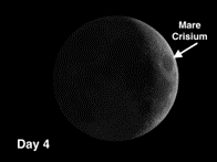 Mare Crisium on the moon