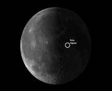Rima Hyginus on the moon