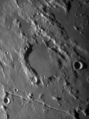 moon crater Julius Caesar