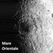 Cordillera Mountains - outer ring for Mare Orientale on the moon