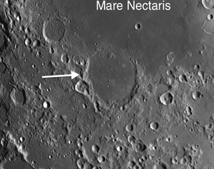 Moon Crater Fracastorius – Best Example of Subsidence