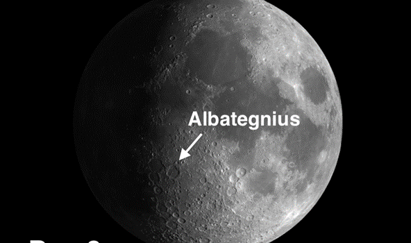 Albategnius: An 85-Mile Complex Moon Crater
