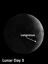 Moon Crater Langrenus